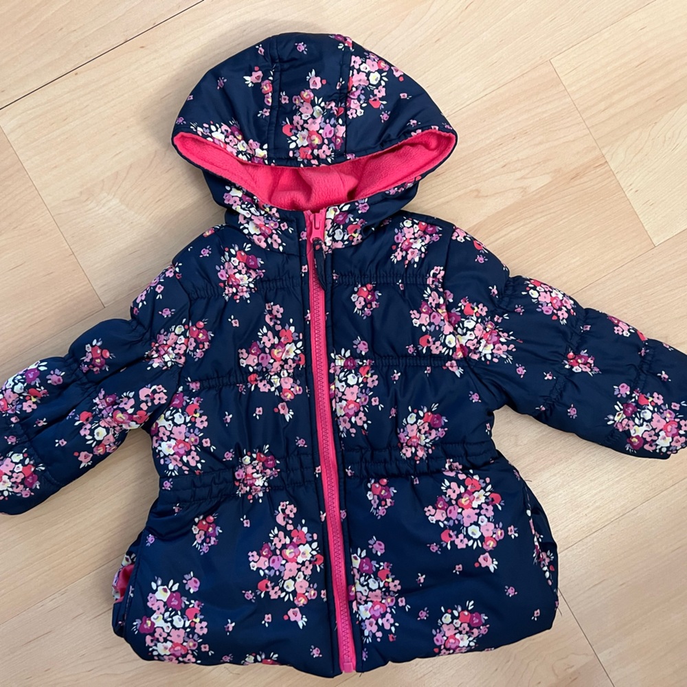 Kids Winter Jacket, fleece lined- excellent condition- Size 18M